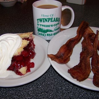 Twede's Cafe - Cherry pie, cremated bacon, and not so fine coffee - American Near Me - North Bend, Washington Twede's Cafe - Cherry pie, cremated bacon, and not so fine coffee - American Near Me - North Bend, Washington