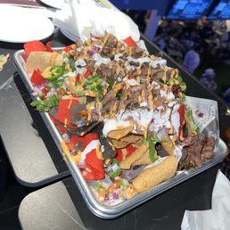 Brisket nachos