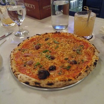 Lolita's Pizza - Putenesca pizza - Salad Near Me - Poughkeepsie, New York