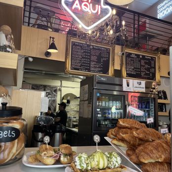 Leon Coffee House - matcha waffle and sandwich - Coffee & Tea Near Me - Seattle, Washington