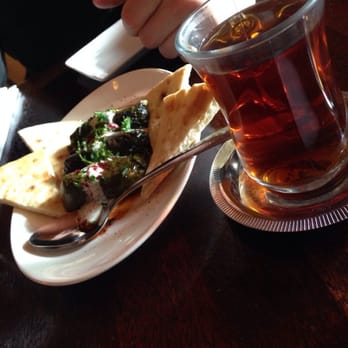 Bistro Turkuaz - Dolmas with Turkish tea - Turkish Near Me - Seattle, Washington