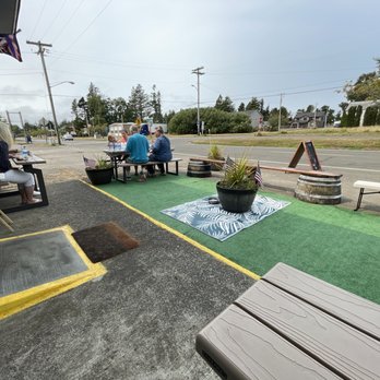 The FishMongers - a group of people sitting at picnic tables - Fish & Chips Near Me - Hammond, Oregon The FishMongers - a group of people sitting at picnic tables - Fish & Chips Near Me - Hammond, Oregon