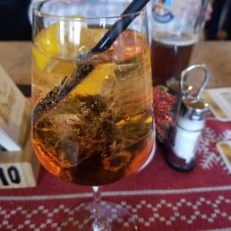 Aperol Speitz - not the same as in Italy