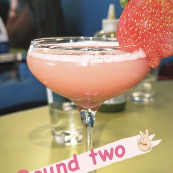 Snooze, an A.M. Eatery - Strawberry martini is delicious! - Breakfast & Brunch Near Me - Plano, Texas