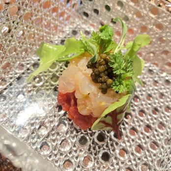 Saison - 10/13/2023 Saison Spot prawn and lamb tartare - New American Near Me - San Francisco, California Saison - 10/13/2023 Saison Spot prawn and lamb tartare - New American Near Me - San Francisco, California