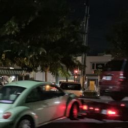 Anna O'Brien's - Teddy's Burgers parking lot. 2 cars towed in less than 5 mins. $300. cash only to get your car back.