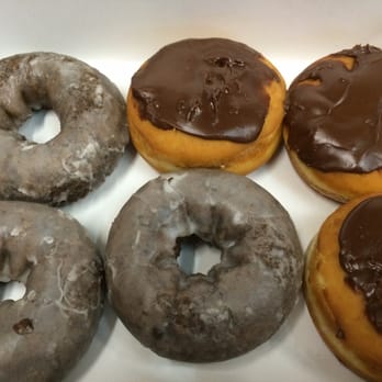 Dunkin' - Half a Dozen Glazed Chocolate and Boston Creme Donuts - Donuts Near Me - Walnut Creek, California Dunkin' - Half a Dozen Glazed Chocolate and Boston Creme Donuts - Donuts Near Me - Walnut Creek, California
