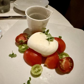 Eddie V's Prime Seafood - Heirloom Tomato and Burrata - Seafood Near Me - Boca Raton, Florida Eddie V's Prime Seafood - Heirloom Tomato and Burrata - Seafood Near Me - Boca Raton, Florida
