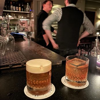 Banzarbar - Saint Krampus (left) and Tribute to the Goddess - Cocktail Bars Near Me - New York, New York Banzarbar - Saint Krampus (left) and Tribute to the Goddess - Cocktail Bars Near Me - New York, New York