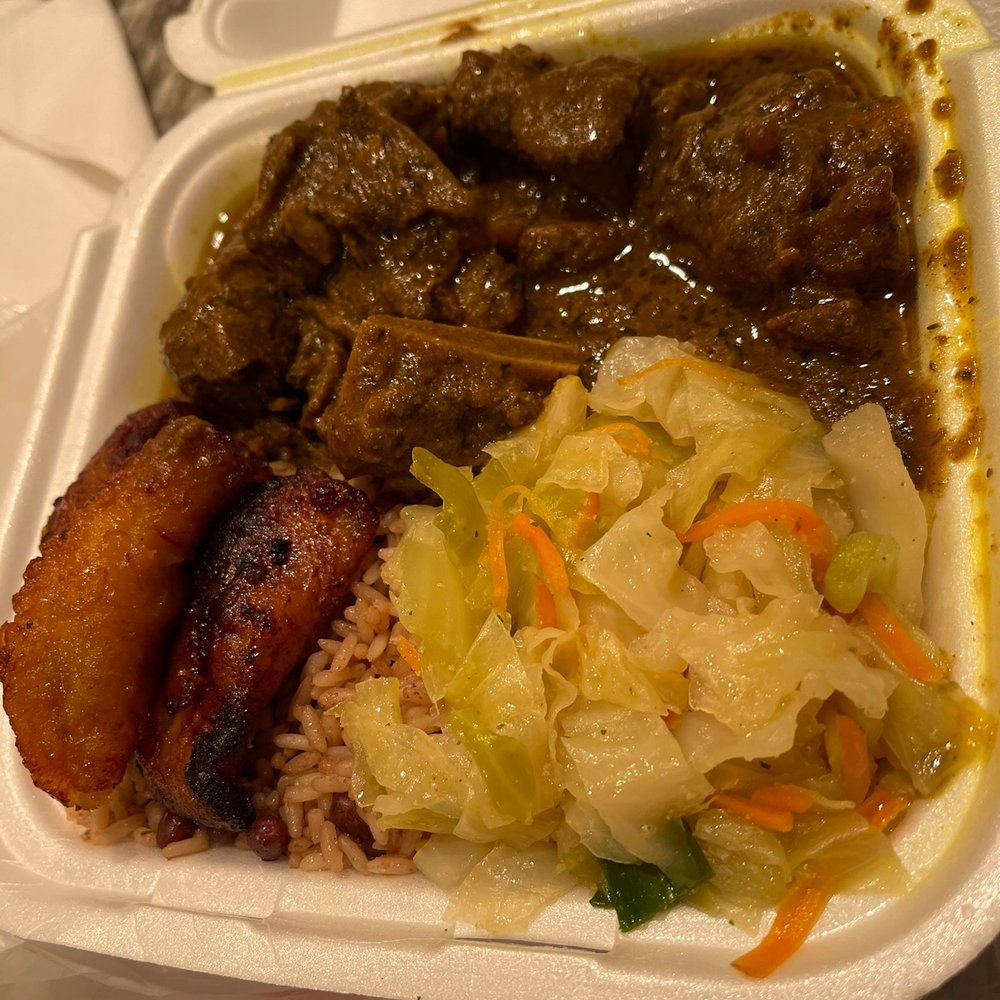 K&S Jerk Shop - Curry goat small - Caribbean Near Me - Dacula, Georgia
