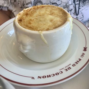 Au Pied de Cochon - Onion soup - Seafood Near Me - Paris, 75 Au Pied de Cochon - Onion soup - Seafood Near Me - Paris, 75
