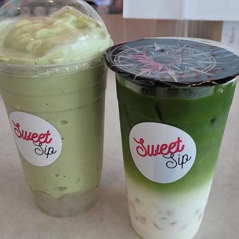 Sweet Sip Braintree - Avocado smoothie and thai green tea - Ice Cream & Frozen Yogurt Near Me - Braintree, Massachusetts