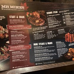 MR MIKES - Menu December 2022