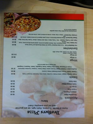 Menu photo 1 Brother's Pizza Bloomingdale, GA