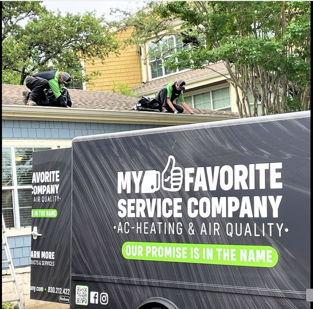 Slide of My Favorite Service Company