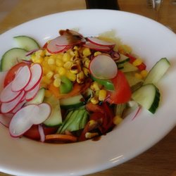 Pizza Da Noi - Sehr schön angerichtet.
