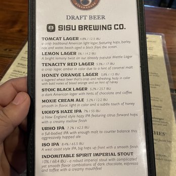 Twisted Fish Steakhouse - Sisu Brewery beer selection - Steakhouses Near Me - Seaside, Oregon Twisted Fish Steakhouse - Sisu Brewery beer selection - Steakhouses Near Me - Seaside, Oregon