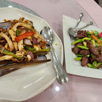 Big 5 Seafood Restaurant - Beef cubes with Asparagus - Seafood Near Me - Brooklyn, New York Big 5 Seafood Restaurant - Beef cubes with Asparagus - Seafood Near Me - Brooklyn, New York