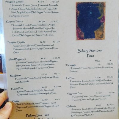 Menu photo 5 Bakery San Juan Friday Harbor, WA