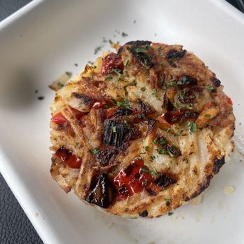 Snooze, an A.M. Eatery - Hash browns with peppers and onions - Breakfast & Brunch Near Me - Charlotte, North Carolina Snooze, an A.M. Eatery - Hash browns with peppers and onions - Breakfast & Brunch Near Me - Charlotte, North Carolina