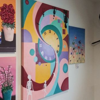 Weird Doughs - Display of artwork from local talent - Bakeries Near Me - Temple, Texas