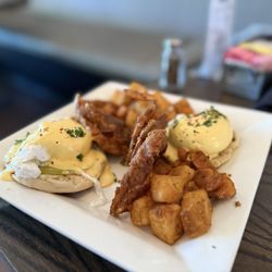 The Rustic Spoon - Soft Shell Crab Benedict