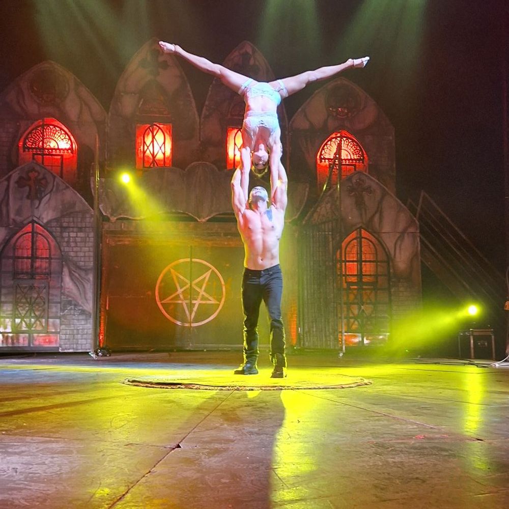 The strength these two had was amazing! The strength these two had was amazing!