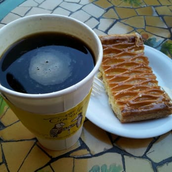 Cocola Bakery - Flakey buttery creamy heaven with a cup of red eye on a gorgeous day :) - Bakeries Near Me - San Jose, California