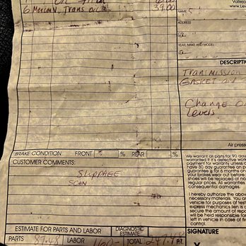 Lew's Brake Shop - OVER $250 down the drain. - Tires Near Me - Vallejo, California Lew's Brake Shop - OVER $250 down the drain. - Tires Near Me - Vallejo, California