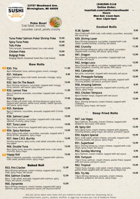 Menu photo 2 California Roll Sushi Birmingham, MI Menu photo 2 California Roll Sushi Birmingham, MI