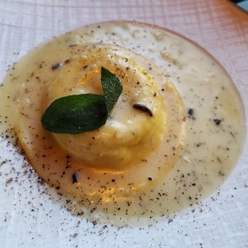 Scarpetta - Egg yolk raviolo - Italian Near Me - Las Vegas, Nevada