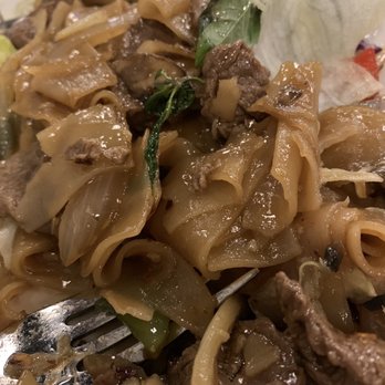 Thai Spice - Drunken noodles w/ beef - Thai Near Me - Albuquerque, New Mexico