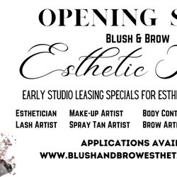 Blush and Brow Studio - Coming Soon!
Blush and Brow Esthetic Studio!
Permanent Make Up, Micro needling, Skincare and so much more!