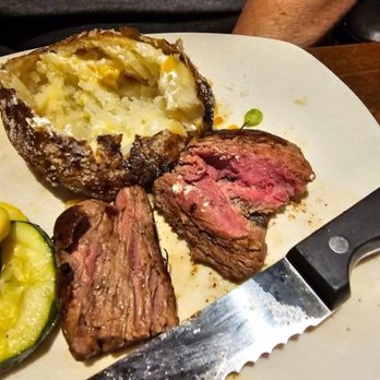 Outback Steakhouse - Victoria's Filet Mignon* Rare...not the medium rare which manager Melvin would not take back - Steakhouses Near Me - Bloomington, Minnesota Outback Steakhouse - Victoria's Filet Mignon* Rare...not the medium rare which manager Melvin would not take back - Steakhouses Near Me - Bloomington, Minnesota