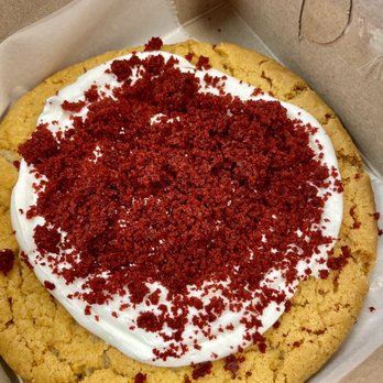 Peach Cobbler Factory - Red Velvet cookie - Desserts Near Me - Tampa, Florida Peach Cobbler Factory - Red Velvet cookie - Desserts Near Me - Tampa, Florida