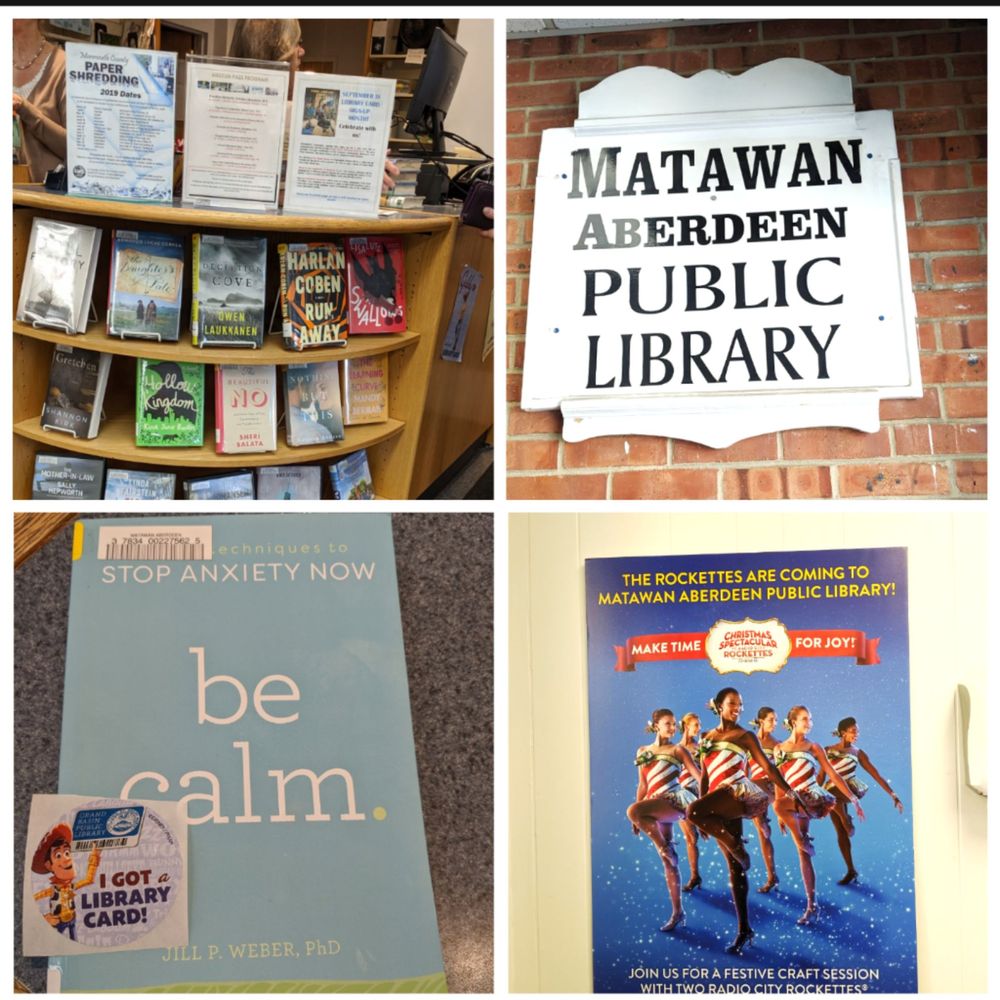 Matawan-Aberdeen Public Library - Get Your Library Card!! Have access to books, magazines, eBook, audiobooks, DVDs, and so much more! Psst, 2 Rockettes coming tomorrow! - Libraries Near Me - Matawan, New Jersey Matawan-Aberdeen Public Library - Get Your Library Card!! Have access to books, magazines, eBook, audiobooks, DVDs, and so much more! Psst, 2 Rockettes coming tomorrow! - Libraries Near Me - Matawan, New Jersey