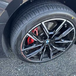 Broken tires