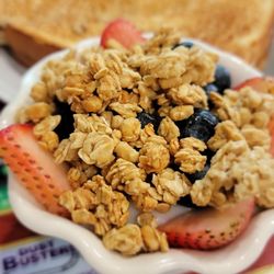Breakfast House - Loved the option of a yogurt parfait as a side dish.