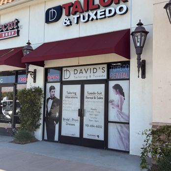 David’s Tailoring And Tuxedo - The best tailoring in the IE" thank u David - Sewing & Alterations Near Me - Temecula, California David’s Tailoring And Tuxedo - The best tailoring in the IE" thank u David - Sewing & Alterations Near Me - Temecula, California
