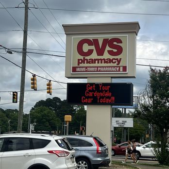 CVS Pharmacy - Sign - Drugstores Near Me - Gardendale, Alabama