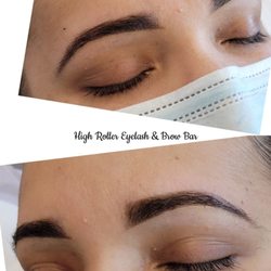 High Roller Eyelash & Brow Bar - Eyebrow tint and clean up