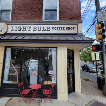 Light Bulb Coffee Shop - Cannot beat location - Coffee & Tea Near Me - West Orange, New Jersey