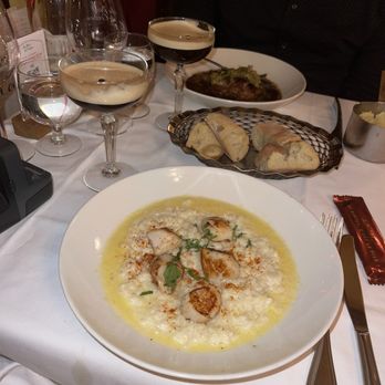 Au Pied de Cochon - Scallops + Expresso Martini = Happiness - Seafood Near Me - Paris, 75 Au Pied de Cochon - Scallops + Expresso Martini = Happiness - Seafood Near Me - Paris, 75