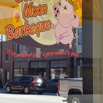 South Moon BBQ - Cute logo - Barbeque Near Me - Hinckley, Illinois