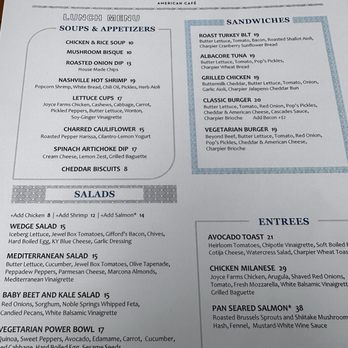 Cascades American Cafe - New American Near Me - Nashville, Tennessee