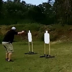 Iron Soul Tactical - Student working on shooting around no shoots
