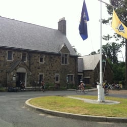 Palisades Interstate Court - Parking lot usually has more bikers than cars