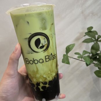 Boba Bliss - Thai Green Milk Tea - Bubble Tea Near Me - Castro Valley, California