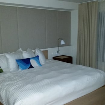 Allegria Hotel - King sized bed in suite - Hotels Near Me - Long Beach, New York