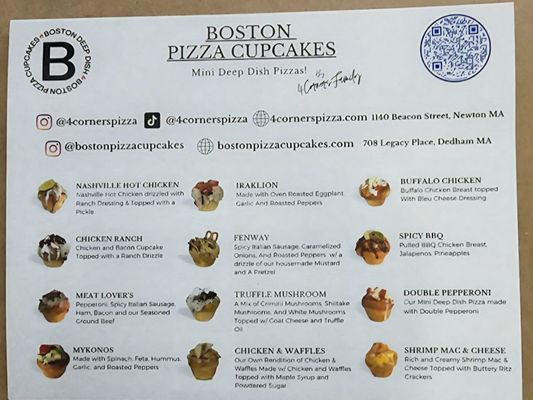 Menu photo 1 Boston Pizza Cupcakes Dedham, MA
